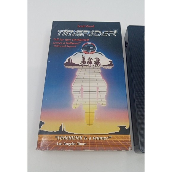 Timerider Adventure Lyle Swan - Widescreen VHS Tape - Fred Ward Cult- Rare - Picture 3 of 5